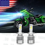 8000K Led Headlight Bulbs For Kawasaki Vulcan Vn 750 900 1500 1600 1700 2000. Fixed Price $20.69.