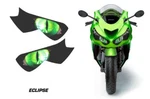 Headlight Eye Graphics Kit Decal Cover For Kawasaki Ninja ZX14R 2012-2014 Eclp. Fixed Price $22.95.