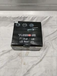 Turbo Sii 7" Round Black Led Headlight Kit D0875 Wrangler Motorcycle Nos New. Fixed Price $38.00.
