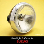 Suzuki RV50 RV75 RV90 RV125 Van Headlight +bulb Steel Metal Bucket Case 6". Fixed Price $35.99.