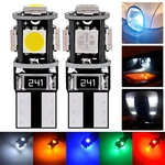 T10 5050 5SMD Car Led Bulbs 501 Canbus White W5W 194 12V Side Light Uk. Fixed Price $10.20.
