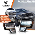 Pair Vland Led Reflector Headlights 2009-2014 Ford F150 W/sequential Signals. Fixed Price $435.99.