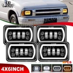 For Chevy S10 Blazer 1994-1997 4X6" Inch Led Headlight Hi/lo Beam Turn Signal. Fixed Price $78.99.