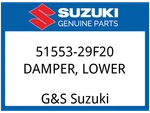 Suzuki Oem Part 51553-29F20 Damper Headlamp Bracket Lower. Fixed Price $10.04.
