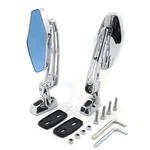 Adjustable Chrome Rearview Mirrors For 97-09 Suzuki GSX-R600 750 1000 Hayabusa. Fixed Price $39.94.
