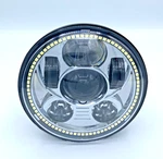 Honda Vtx 1300 Chrome Halo Daymaker Led Headlight And Bracket Scratch Scuff. Fixed Price $94.95.