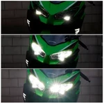 Kawasaki Ninja 400 - Led Headlight 2YR Warranty .... Fast Usa Shipping!. Fixed Price $224.00.