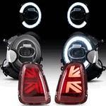 Vland Full Led Headlights +red Tail Assembly For 2007-2013 Mini Cooper. Fixed Price $565.99.
