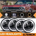4PCS Dot 3/4" 5.75 Led Headlights Hi/lo Drl For Oldsmobile 442 98 F85 Cutlass. Fixed Price $77.45.