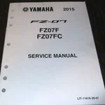 2015 Yamaha FZ-07 FZ07F FZO7FC Repair Service Shop Manual Oem LIT-11616-28-07. Fixed Price $89.99.