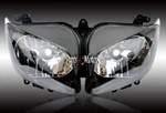 Headlight Housing Assembly For Yamaha 2006-2015 Fazer FZ1000 Clear. Fixed Price $80.00.