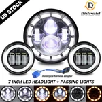 Inch Led Headlight + Passing For Kawasaki Vn Vulcan 500 750 800 900 1700. Fixed Price $60.98.