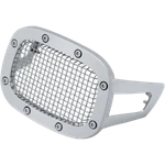 Kuryakyn Chrome Mesh Taillight Rear Bezel Cover Accent Trim Harley 73-18. Fixed Price $39.95.