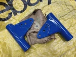 Yamaha RS100 RS125 L/r Cover Front Fork Blue Nos 463-23121-00-G6&463-23131-00-G6. Fixed Price $49.99.