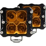 Heretic Black 3X3" Amber 24 W Quattro Led Flood/spot Light Pair 52221. Fixed Price $269.99.