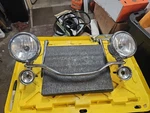 2006 Harley Softail Deluxe Front Light Bar Turn Signal Assembly Chrome. Fixed Price $179.99.