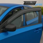 Tape On Dark Tinted Rain Visor Deflector 4PCS For Subaru Legacy Hatchback 15-16. Fixed Price $16.96.