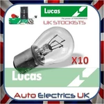 10X (ten) Pack Original Lucas LLB380 12V 21/5 W BAY15D Brake/tail Light Bulb. Fixed Price $6.38.
