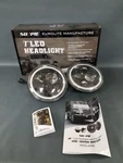 Sunpie 7" Black Led Headlight For '76-'18 Jeep Wrangler Hummer Hi H2 Pc In Box. Fixed Price $39.99.