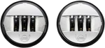 Custom Dynamics PB-45-C Probeam Led Passing Lamps 1/2" Chrome. Fixed Price $329.95.