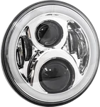 Letric Lighting Co LLC-LHC-7DC 7-INCH Led Headlight With Full Halo And Mount. Fixed Price $224.95.