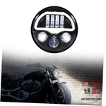 Led Headlight For Polaris Indian Motorcycle, Headlamp With Drl High Low. Fixed Price $309.60.