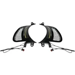 Custom Dynamics CD-RG-V-AW2-BB Vent Inserts With Led Lights Gloss Black.... Fixed Price $219.95.