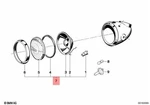 Genuine Bmw 247 R50/5 R60/5 R75/5 Headlight Insert H4 63121356693. Fixed Price $752.29.