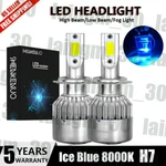 H7 8000K Blue Led Headlight Bulbs Kit For Suzuki Gsxr 1000 750 600 Hayabusa Hid. Fixed Price $23.39.