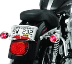 Kuryakyn Deep Dish Bezel With Red Lens For Harley-davidson Bullet Turn Signals. Fixed Price $60.99.
