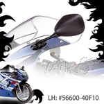 Vawik Replace Left Mirror FS142 Chrome Convex Lens Fits Suzuki GSX-R750 00'-03'. Fixed Price $29.10.