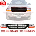 New Front Grille Headlights Signal 5PC For 1997-2004 Dakota 98-03 Durango. Fixed Price $189.33.