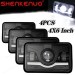 For Honda XR250L XR650L XR650R 4X6" Led Headlight Hi+lo Beam Drl Lamp. Fixed Price $127.97.