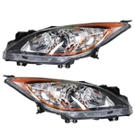 Labwork Right&left Headlight For Mazda 2010-13 Projector Halogen Type Chrome. Fixed Price $105.25.