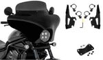 Memphis Shades Batwing Windshield Fairing Kit 2021-2024 Honda Rebel Cmx 1100. Fixed Price $504.85.