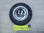 1976 Yamaha LB80 Iiac Chappy Y21000) Rear Wheel Rim With Sprocket 8IN. Fixed Price $109.24.