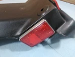 1984-1985 Kawasaki Ltd Rear Fender & Reflectors ZN1100-B1. Fixed Price $78.30.