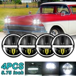4PCS 5.75" Led Headlights Hi-lo Drl Beam Ford Ranchero Thunderbird 1958-1976. Fixed Price $115.99.
