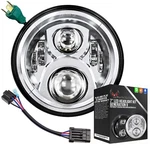 Eagle Lights 7" Chrome Gen Led Headlight For 2014 - 23 Harley Touring And Cvo. Fixed Price $219.99.