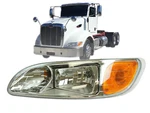 Headlight Fits 2000 2015 Peterbilt 330 335 348 386 387 Driver Left 16-09190L. Fixed Price $159.99.