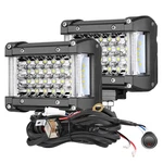 2X 4" Side Shooter Led Work Light Bar Pods Spot Flood Combo Driving Offroad Wire. Fixed Price $42.98.