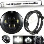 7" Inch Led Headlight Hi Lo + Bracket Mounting Ring For Harley Street Glide Flhx. Fixed Price $48.99.