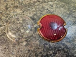 1933 -36 Ford Stimsonite 1539 Tail Light Lens Glass Oem Read (lot 609). Fixed Price $34.99.