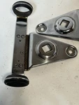 1982 Suzuki Bracket, Headlamp Rh 51530-45380. Fixed Price $35.00.