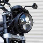 6.5 Inch Motorcycle Round Led Headlight Lamp With Bracket For Harley Cafe Racer. Fixed Price $34.95.