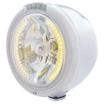 Headlight H4 Bulb W/ & Dual Function Turn Signal - Amber Led/clear Lens. Fixed Price $252.99.