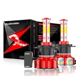Chusyyray Super Bright H7 Led Headlight High Low Beam Bulbs 20000LM 6500K White. Fixed Price $15.99.