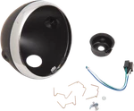 Emgo 66-65068 Lucas Style 7 Inch Black Side Mount Headlight Shell. Fixed Price $42.90.