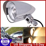 Chrome Bullet Headlight Assembly Fit For Harley Sportster Softail Bobber Chopper. Fixed Price $64.99.