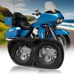 120W Dual 5 3/4" Led Headlight Hi-lo Bulb For Harley Road Glide Fltr 1998-2013. Fixed Price $96.99.